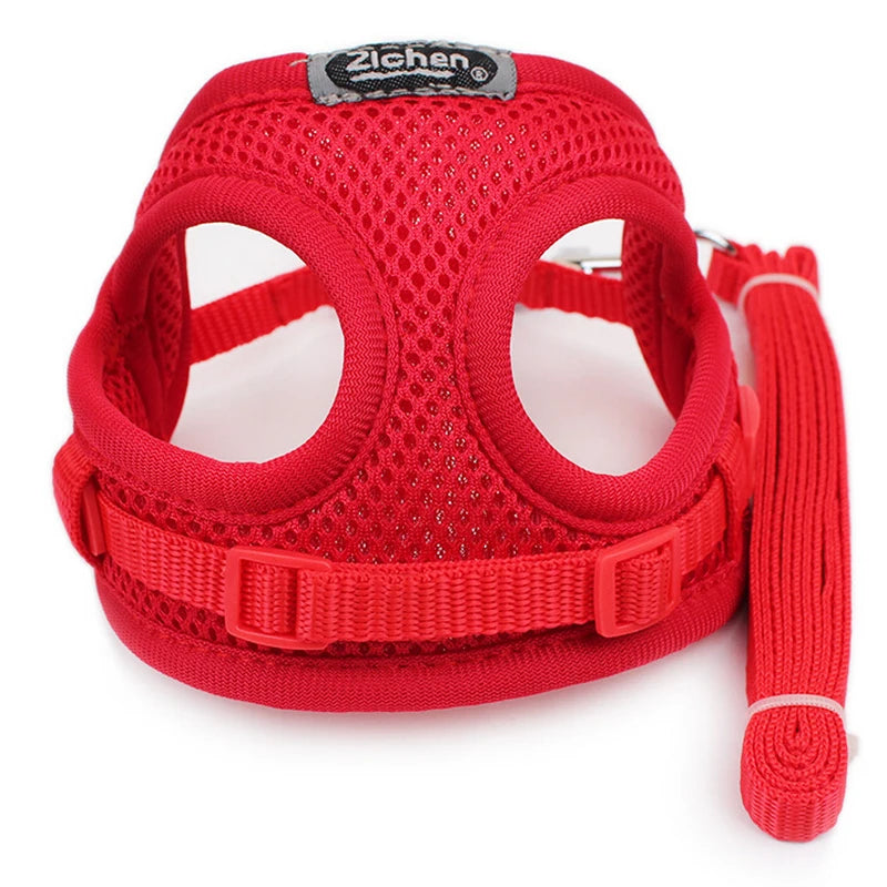 FlexiShop Cozy Dog Harness: Verstellbares Mesh-Geschirr